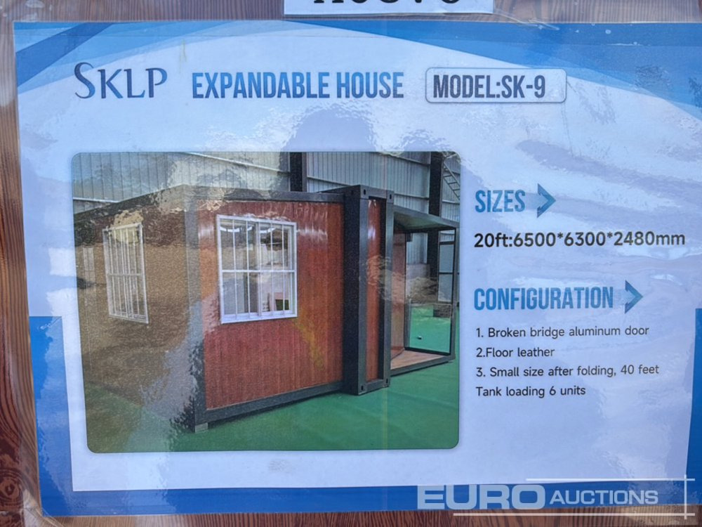 Unused 2025 SKLP SK-9 - Wohncontainer: das Bild 1 Unused 2025 SKLP SK-9 - Wohncontainer: das Bild 1