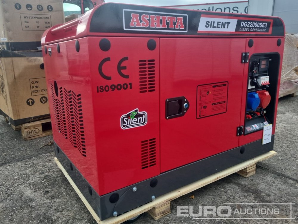 Unused Ashita Power DG22000SE3 - Stromgenerator: das Bild 1 Unused Ashita Power DG22000SE3 - Stromgenerator: das Bild 1