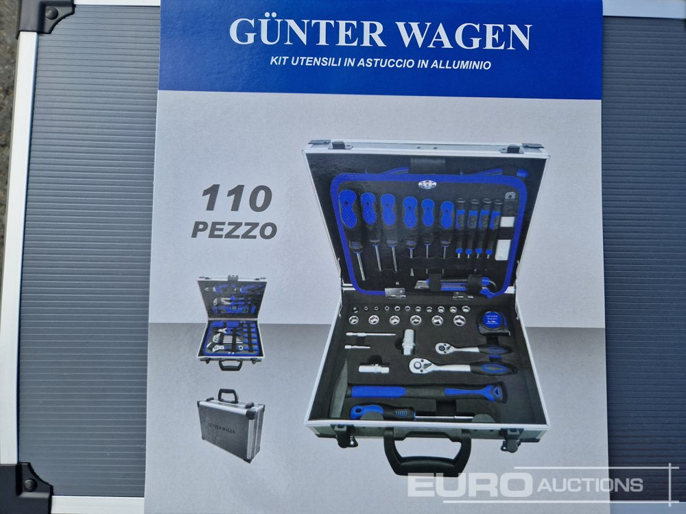 Unused Günter Wagen 110pc Tool Set - Werkstattgerät: das Bild 4 Unused Günter Wagen 110pc Tool Set - Werkstattgerät: das Bild 4