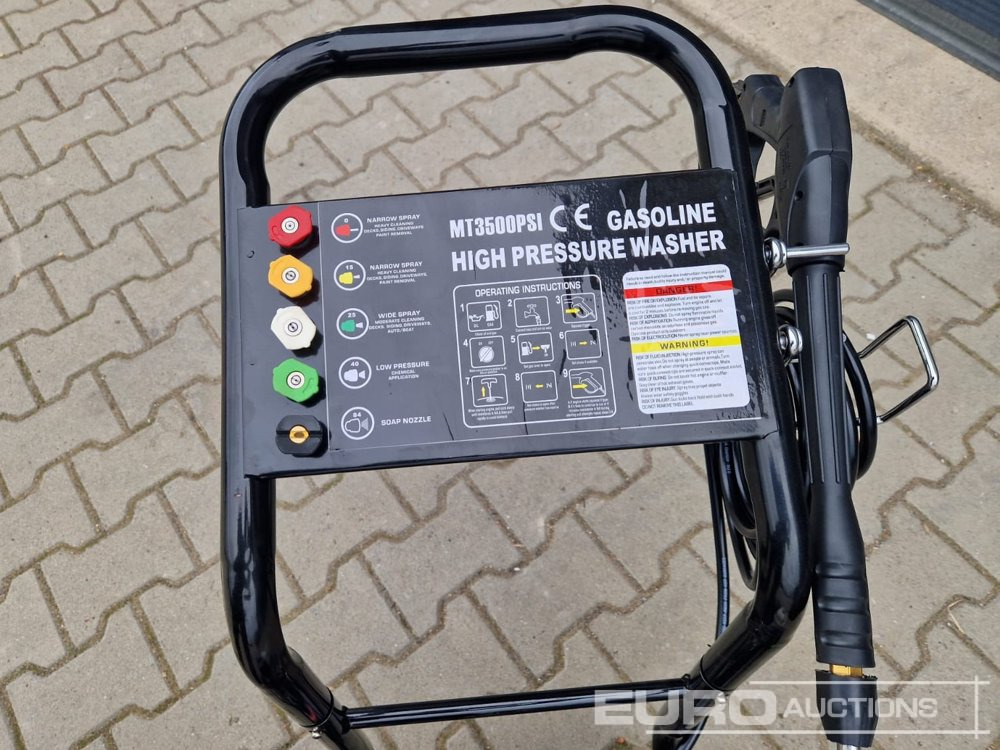 Hochdruckreiniger Unused MAXWIN MT3500PSI Petrol Power Washer, 240Bar, 6.5HP: das Bild 6