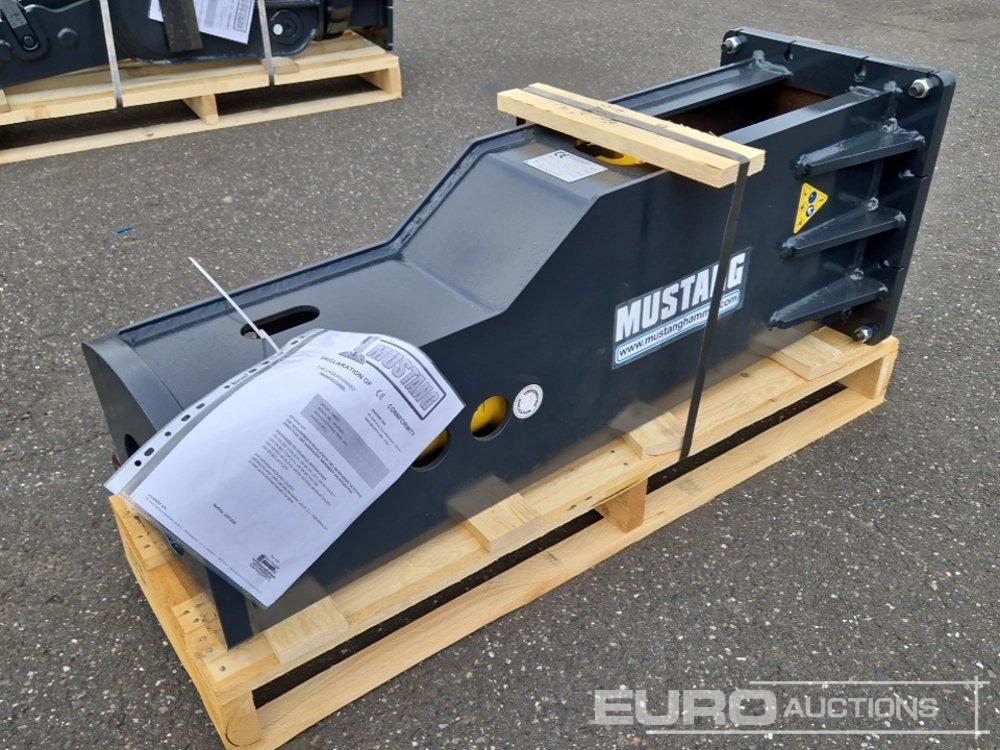 Unused Mustang HM550 - Hydraulikhammer: das Bild 1 Unused Mustang HM550 - Hydraulikhammer: das Bild 1