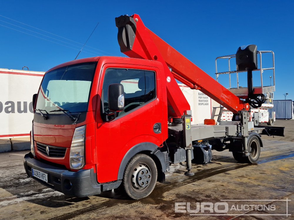 2017 Renault Access Platform Truck, Socage T416 16 m Platform Reach 300 Kg Capacity (ITV 02/09/2026) (Spanish Reg Docs Available / Documentación Española Disponible) - LKW mit Arbeitsbühne: das Bild 1 2017 Renault Access Platform Truck, Socage T416 16 m Platform Reach 300 Kg Capacity (ITV 02/09/2026) (Spanish Reg Docs Available / Documentación Española Disponible) - LKW mit Arbeitsbühne: das Bild 1