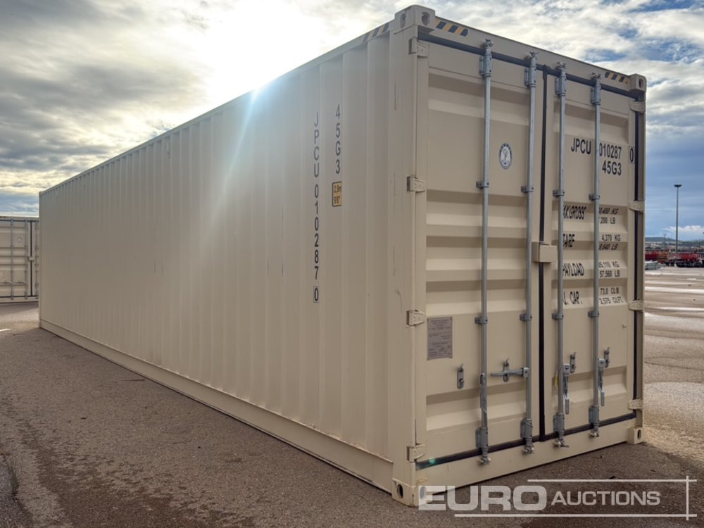 2025 40' x 8' High Cube Container, 4 Side Doors, 1 End Door - Seecontainer: das Bild 4 2025 40' x 8' High Cube Container, 4 Side Doors, 1 End Door - Seecontainer: das Bild 4