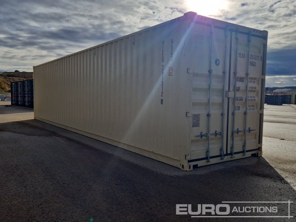 2025 40' x 8' High Cube Container, 4 Side Doors, 1 End Door - Seecontainer: das Bild 3 2025 40' x 8' High Cube Container, 4 Side Doors, 1 End Door - Seecontainer: das Bild 3