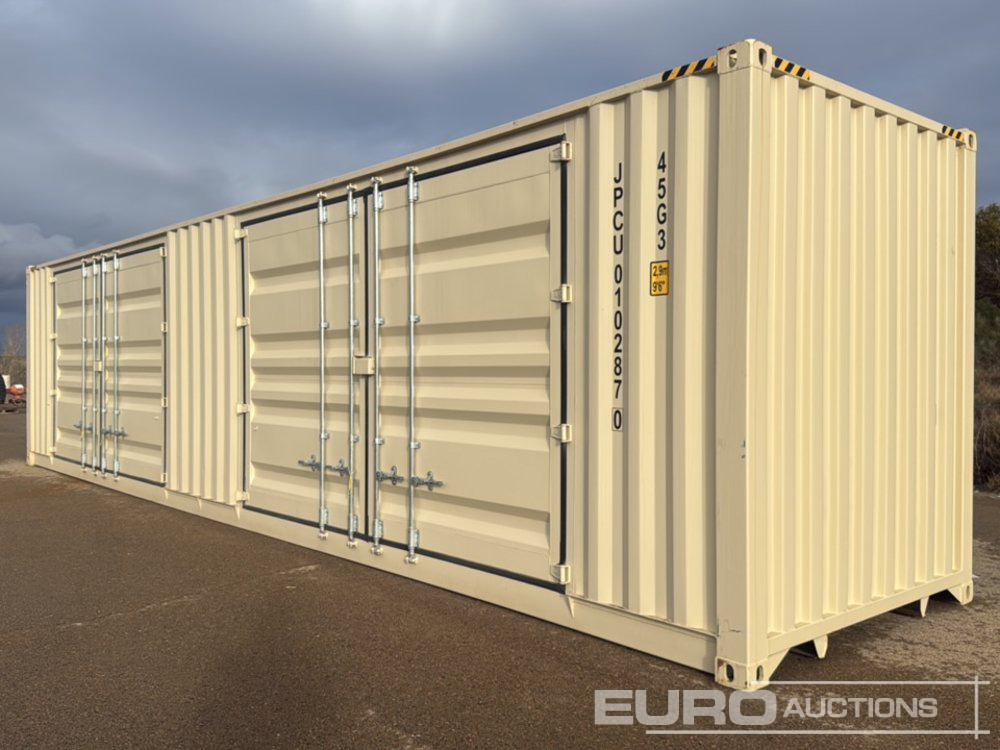 2025 40' x 8' High Cube Container, 4 Side Doors, 1 End Door - Seecontainer: das Bild 2 2025 40' x 8' High Cube Container, 4 Side Doors, 1 End Door - Seecontainer: das Bild 2