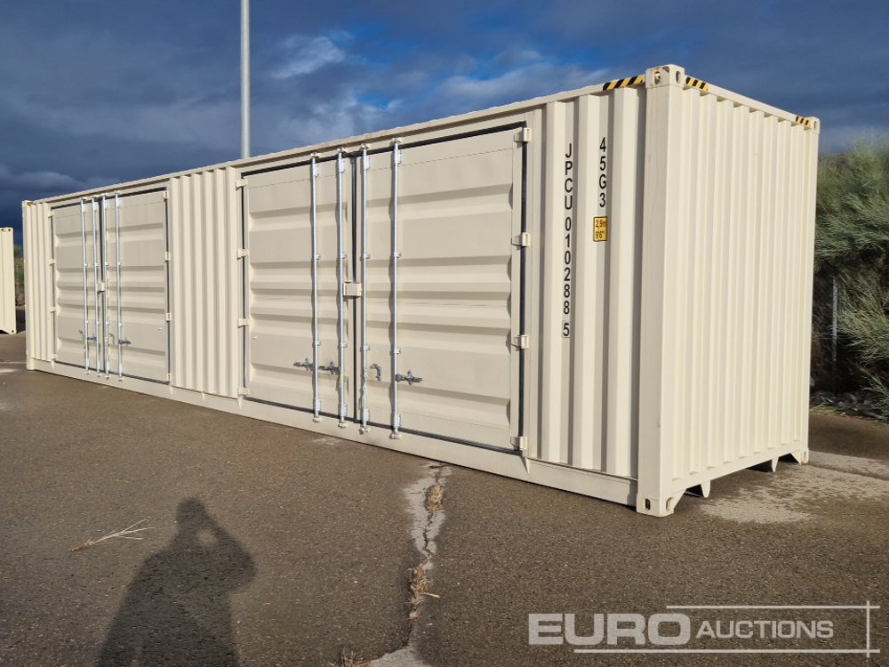 2025 40' x 8' High Cube Container, 4 Side Doors, 1 End Door - Seecontainer: das Bild 2 2025 40' x 8' High Cube Container, 4 Side Doors, 1 End Door - Seecontainer: das Bild 2