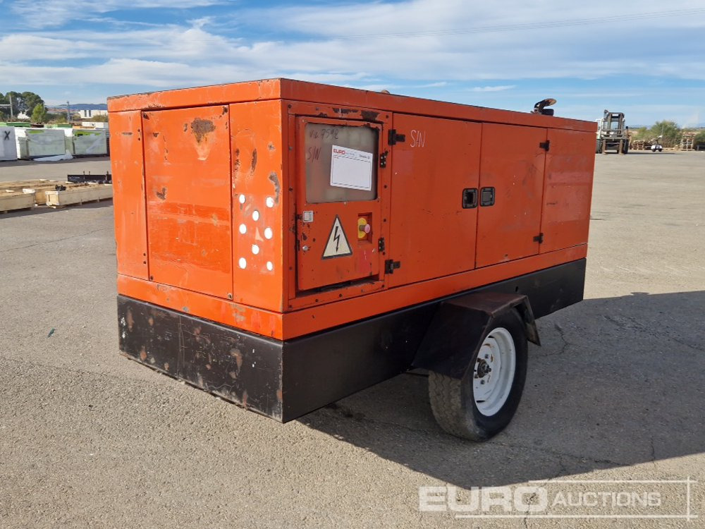 Himoinsa 100 KvA Single Axle Generator (Copy of Declaration of Conformity Available / Copia de CE Disponible) - Stromgenerator: das Bild 2 Himoinsa 100 KvA Single Axle Generator (Copy of Declaration of Conformity Available / Copia de CE Disponible) - Stromgenerator: das Bild 2