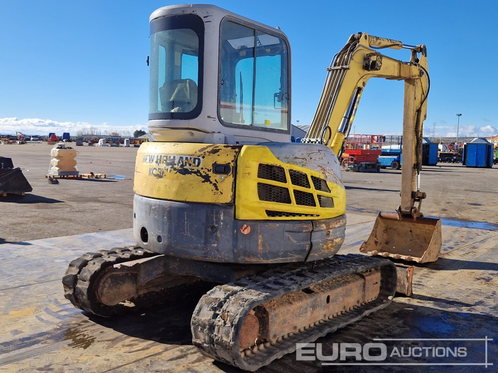New Holland E50SR-2 - Minibagger: das Bild 5 New Holland E50SR-2 - Minibagger: das Bild 5