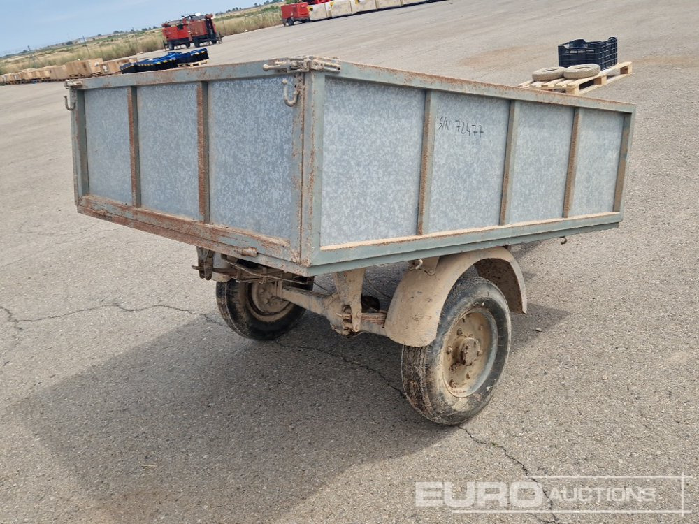 Single Axle Plant Trailer / Remolque - Baumaschinenanhänger: das Bild 5 Single Axle Plant Trailer / Remolque - Baumaschinenanhänger: das Bild 5