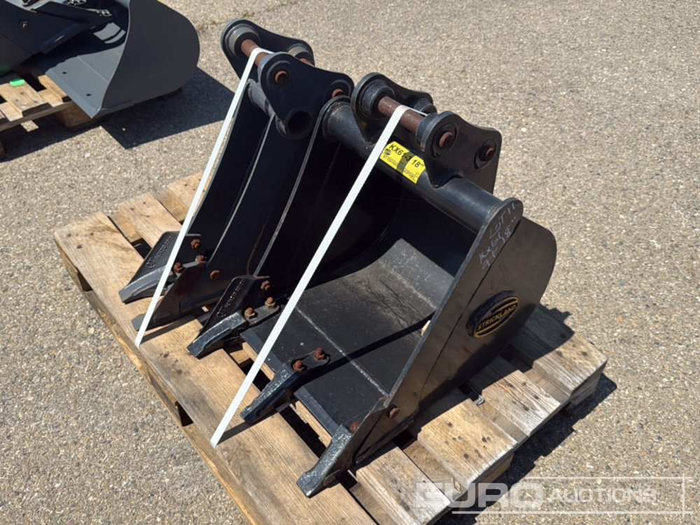 Unused Strickland 18", 6" Digging Buckets 30mm Pin to suit Mini Excavator - Schaufel: das Bild 2 Unused Strickland 18", 6" Digging Buckets 30mm Pin to suit Mini Excavator - Schaufel: das Bild 2