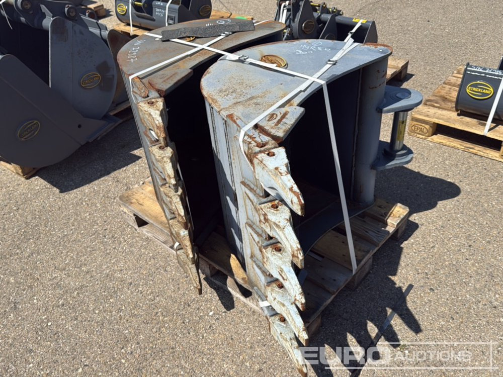 Unused Strickland 30" Digging Bucket (2 of) 60mm Pin to suit 10+ Ton Excavator - Schaufel: das Bild 4 Unused Strickland 30" Digging Bucket (2 of) 60mm Pin to suit 10+ Ton Excavator - Schaufel: das Bild 4