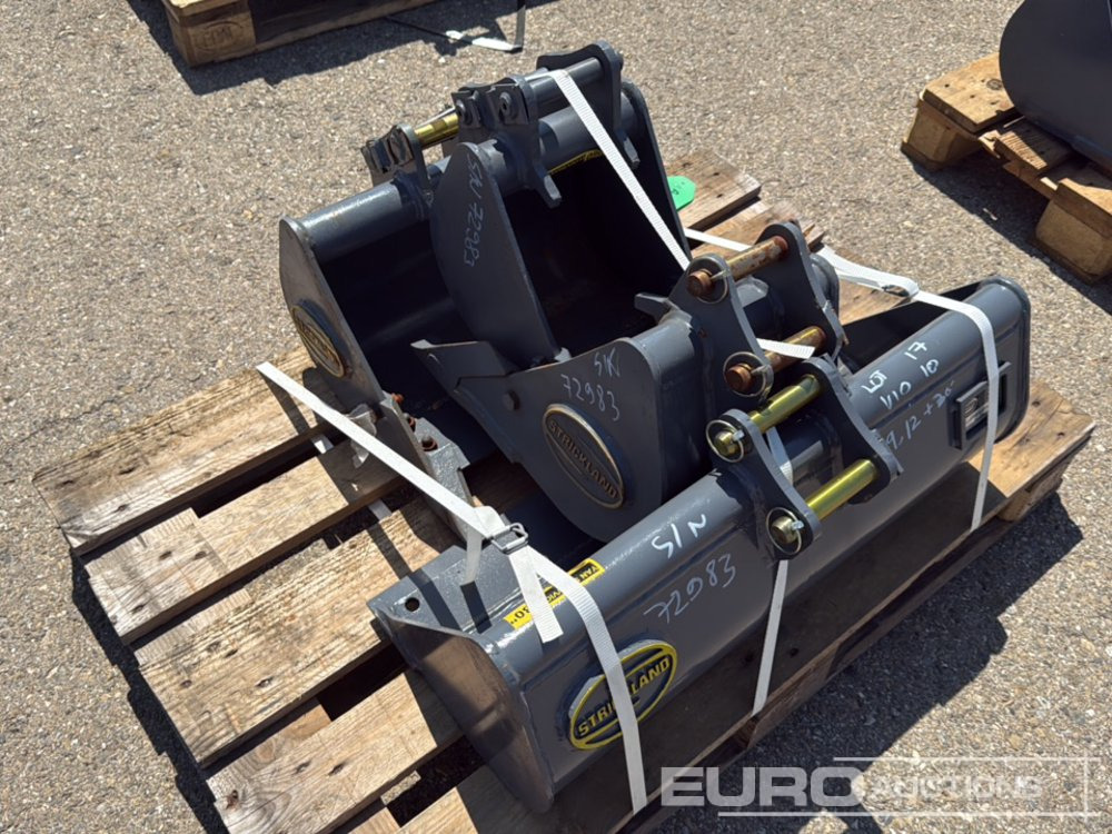 Unused Strickland 36" Ditching, 18", 12", 9" Digging Bucket 25mm Pin to suit Mini Excavator - Schaufel: das Bild 2 Unused Strickland 36" Ditching, 18", 12", 9" Digging Bucket 25mm Pin to suit Mini Excavator - Schaufel: das Bild 2