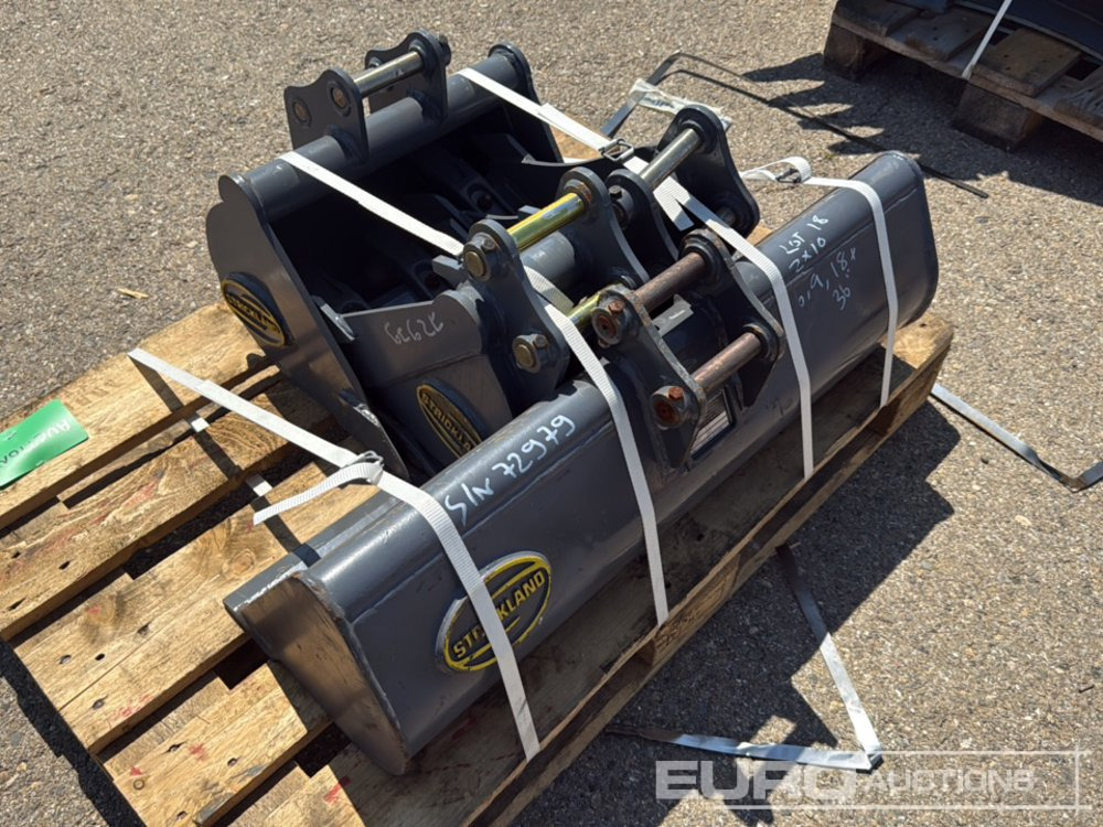 Unused Strickland 36" Ditching, 18", 9", 6" Digging Bucket 25mm Pin to suit Mini Excavator - Schaufel: das Bild 1 Unused Strickland 36" Ditching, 18", 9", 6" Digging Bucket 25mm Pin to suit Mini Excavator - Schaufel: das Bild 1