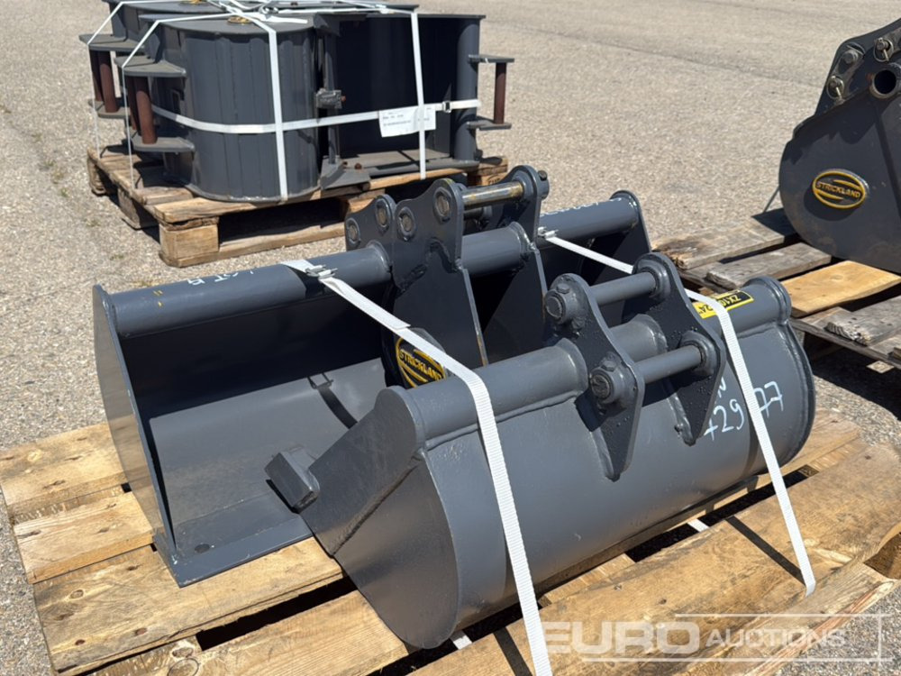 Unused Strickland 36" Ditching, 24", 6" Digging Bucket 25mm Pin to suit Mini Excavator - Schaufel: das Bild 3 Unused Strickland 36" Ditching, 24", 6" Digging Bucket 25mm Pin to suit Mini Excavator - Schaufel: das Bild 3