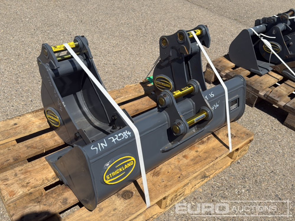 Unused Strickland 36" Ditching, 9", 6" Digging Bucket 30mm Pin to suit Mini Excavator - Schaufel: das Bild 1 Unused Strickland 36" Ditching, 9", 6" Digging Bucket 30mm Pin to suit Mini Excavator - Schaufel: das Bild 1