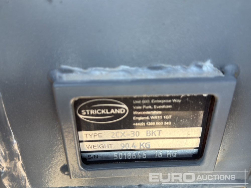 Schaufel, Zustand - NEU Unused Strickland 60" Ditching, 30" Digging Buckets 30mm Pin to suit JCB 2CX Excavator: das Bild 6