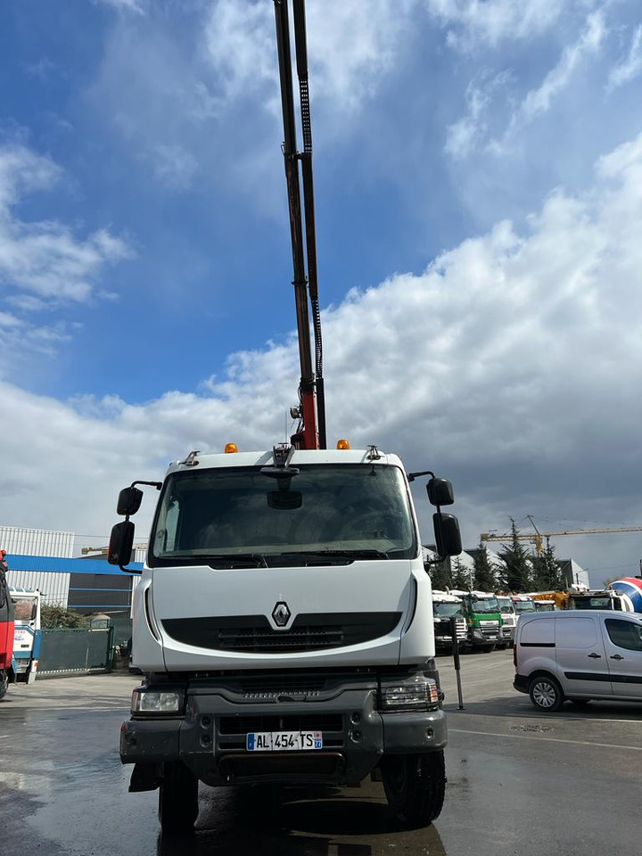 Camion grue Renault 410 AL-454-TS - Pritsche LKW, Autokran: das Bild 1 Camion grue Renault 410 AL-454-TS - Pritsche LKW, Autokran: das Bild 1