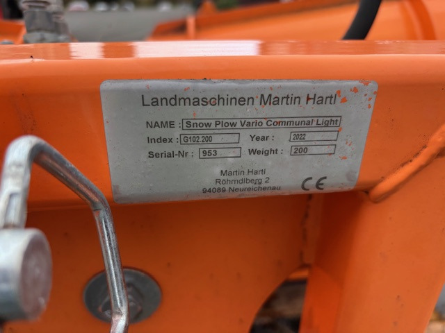 Branson Vario Schneepflug 2000 - Schneepflug: das Bild 2 Branson Vario Schneepflug 2000 - Schneepflug: das Bild 2