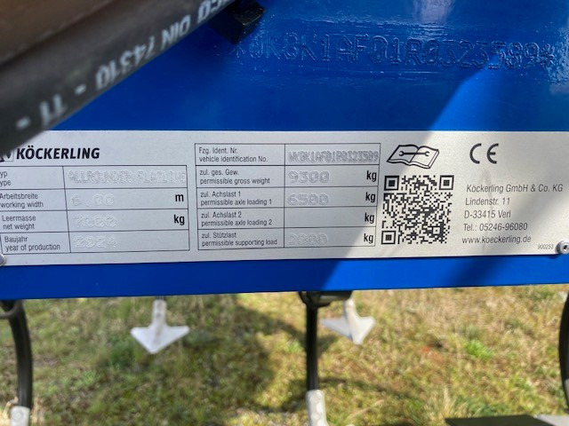 Köckerling Allrounder flatline 600 - Grubber: das Bild 2 Köckerling Allrounder flatline 600 - Grubber: das Bild 2
