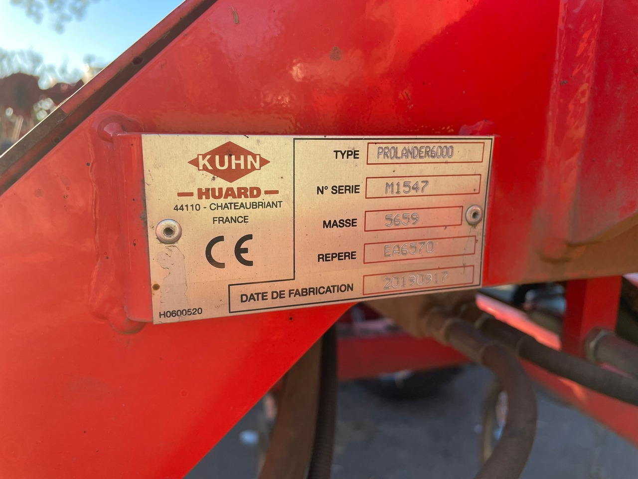 Kuhn Prolander 6000 - Grubber: das Bild 3 Kuhn Prolander 6000 - Grubber: das Bild 3