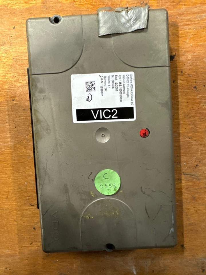 DAF VIC2 1639082 - Elektrische Ausrüstung für LKW: das Bild 1 DAF VIC2 1639082 - Elektrische Ausrüstung für LKW: das Bild 1