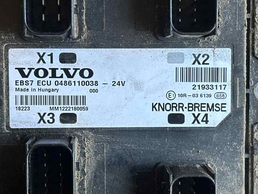 VOLVO ECU EBS 21933117 - Elektrische Ausrüstung für LKW: das Bild 3 VOLVO ECU EBS 21933117 - Elektrische Ausrüstung für LKW: das Bild 3