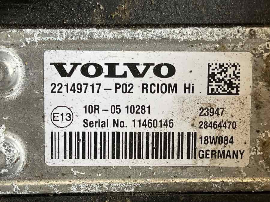 VOLVO ECU RCIOM 22149717 - Elektrische Ausrüstung für LKW: das Bild 2 VOLVO ECU RCIOM 22149717 - Elektrische Ausrüstung für LKW: das Bild 2