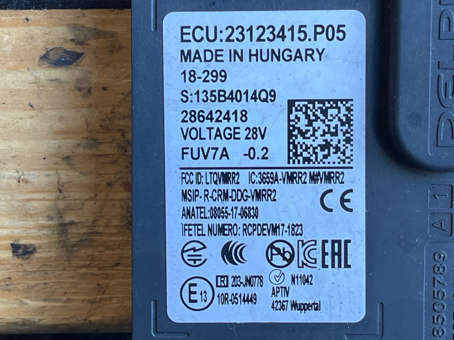 VOLVO RADAR / SENSOR 23149606 - Elektrische Ausrüstung für LKW: das Bild 3 VOLVO RADAR / SENSOR 23149606 - Elektrische Ausrüstung für LKW: das Bild 3