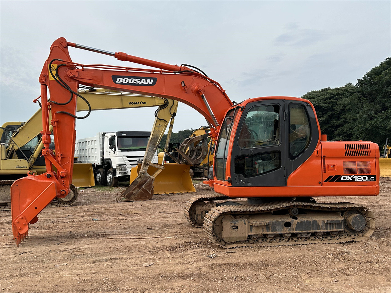 Kettenbagger DOOSAN DX120: das Bild 9