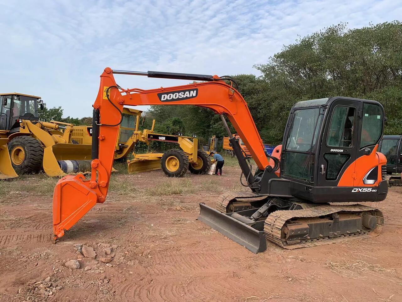 Bagger DOOSAN DX55: das Bild 1