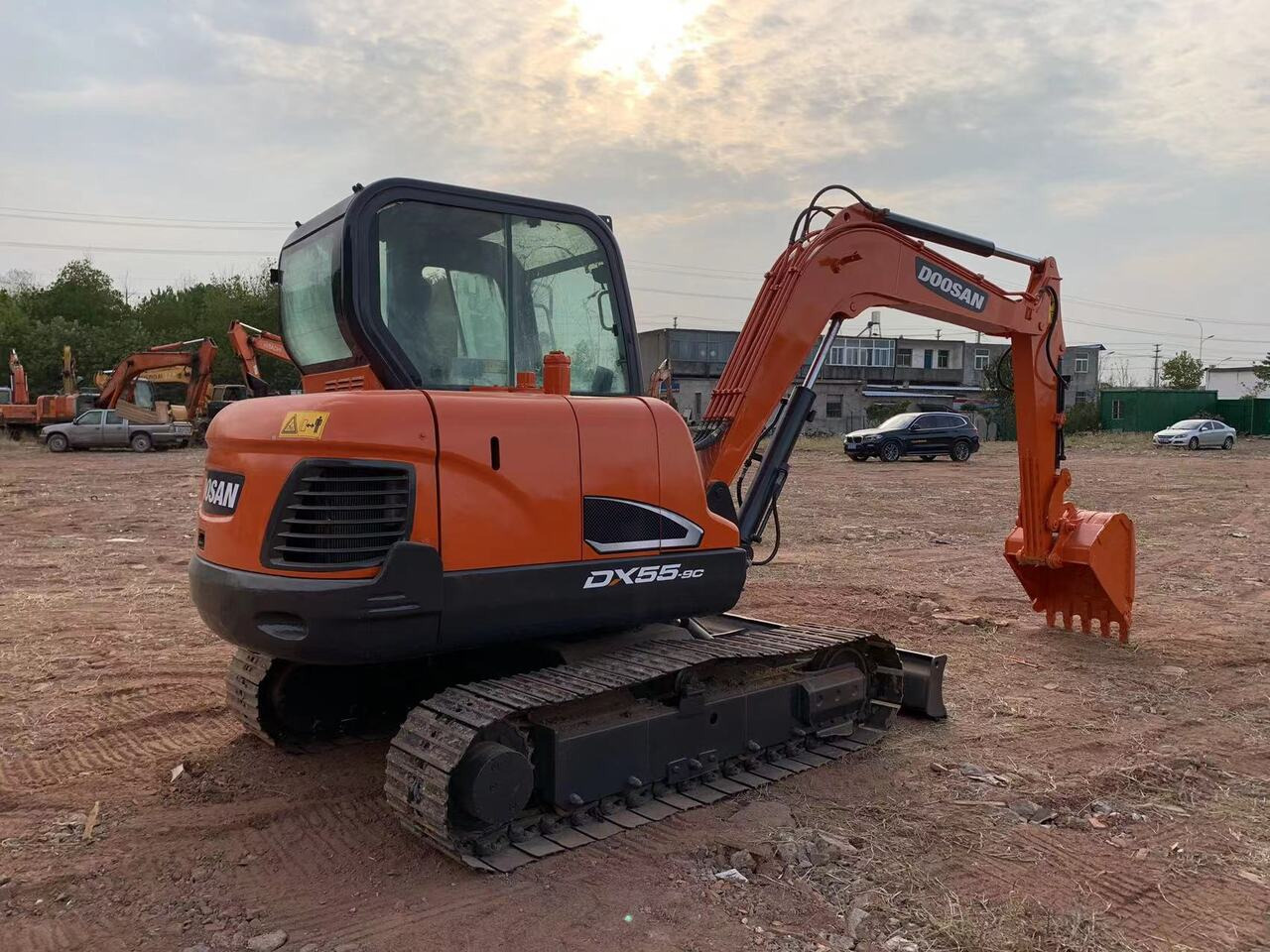 DOOSAN DX55 excavator - Bagger: das Bild 1 DOOSAN DX55 excavator - Bagger: das Bild 1