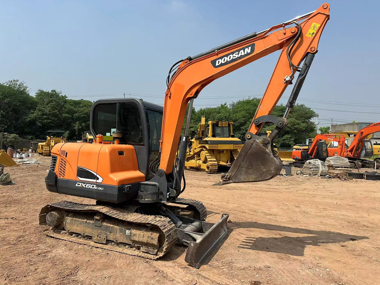 DOOSAN DX60 - Minibagger: das Bild 2 DOOSAN DX60 - Minibagger: das Bild 2