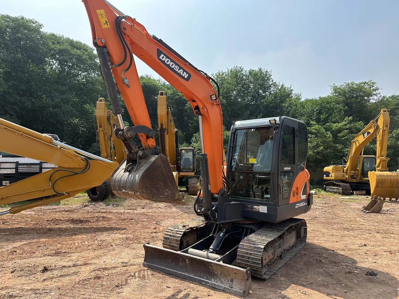 DOOSAN DX60 - Minibagger: das Bild 3 DOOSAN DX60 - Minibagger: das Bild 3