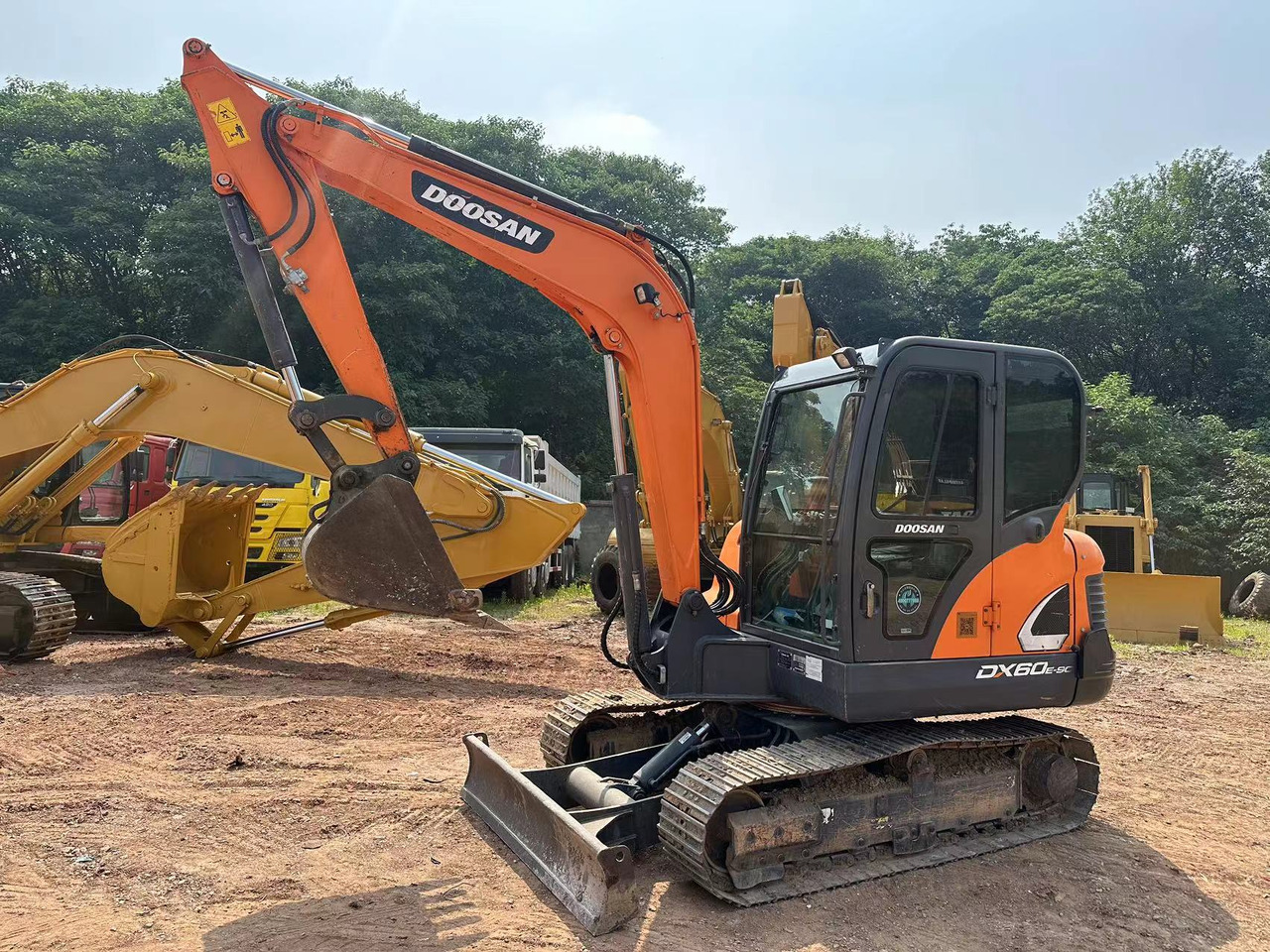 DOOSAN DX60 - Minibagger: das Bild 5 DOOSAN DX60 - Minibagger: das Bild 5