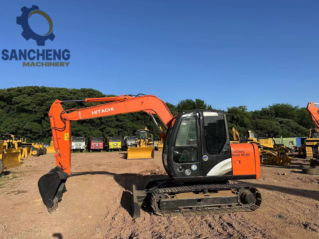 HITACHI ZAXIS ZX70 - Minibagger: das Bild 5 HITACHI ZAXIS ZX70 - Minibagger: das Bild 5