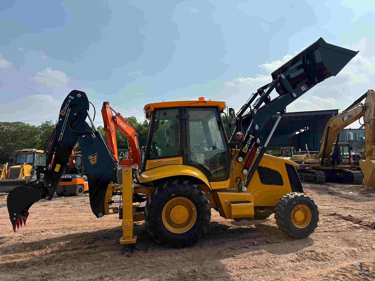 JCB 3CX - Baggerlader: das Bild 1 JCB 3CX - Baggerlader: das Bild 1