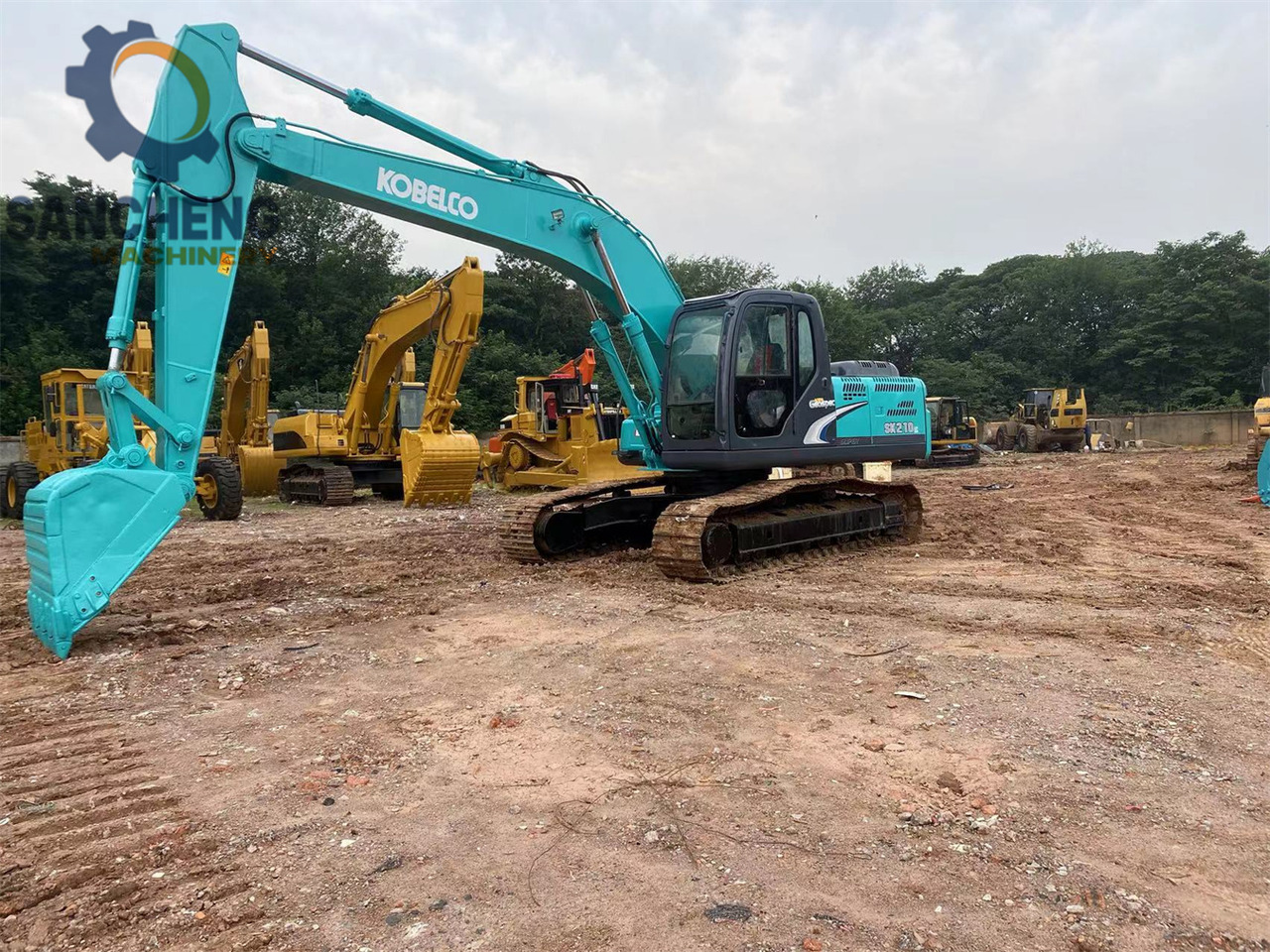 KOBELCO SK210LC-8 - Kettenbagger: das Bild 2 KOBELCO SK210LC-8 - Kettenbagger: das Bild 2