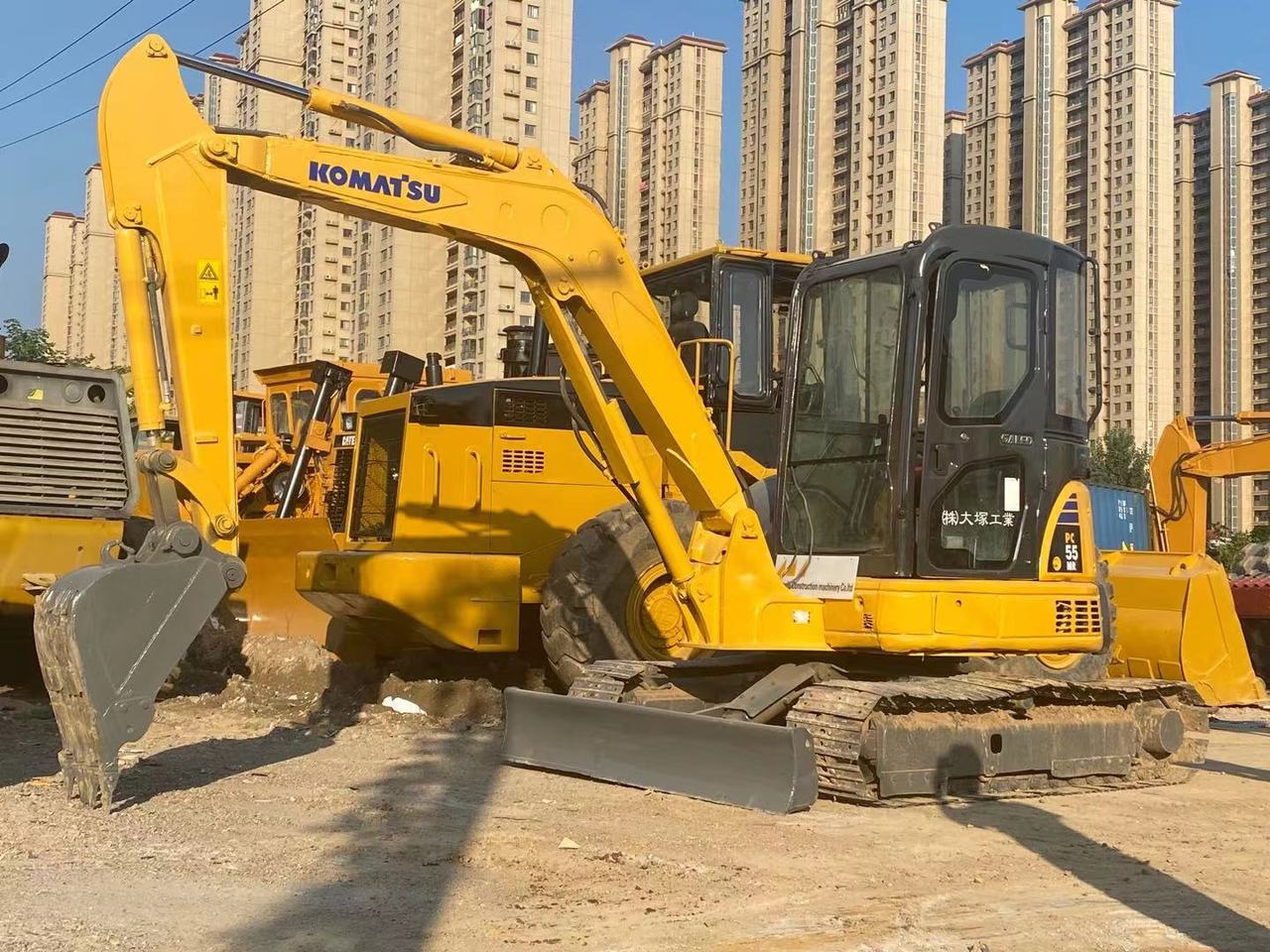 KOMATSU PC55MR - Minibagger: das Bild 4 KOMATSU PC55MR - Minibagger: das Bild 4