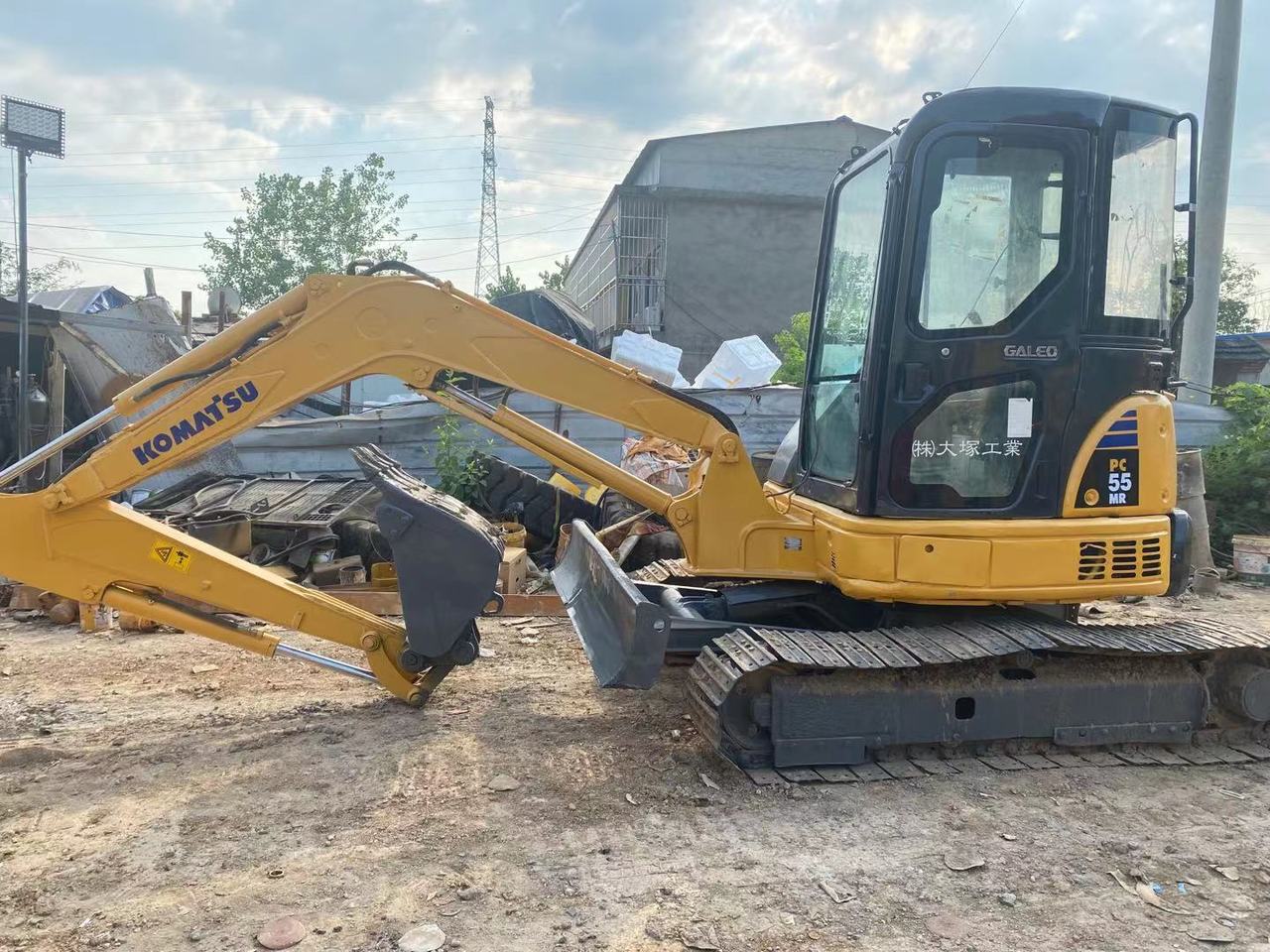 KOMATSU PC55MR - Minibagger: das Bild 1 KOMATSU PC55MR - Minibagger: das Bild 1