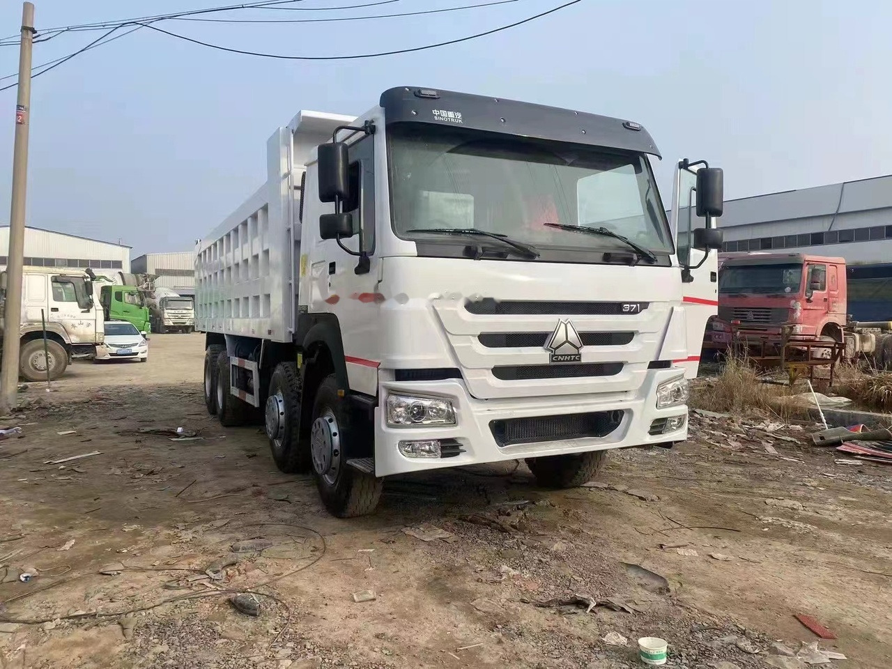 SINOTRUK HOWO 371 Tipper truck - Kipper: das Bild 4 SINOTRUK HOWO 371 Tipper truck - Kipper: das Bild 4