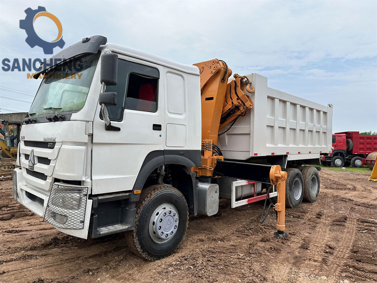 SINOTRUK Howo 371 6x4 crane truck - Autokran: das Bild 3 SINOTRUK Howo 371 6x4 crane truck - Autokran: das Bild 3