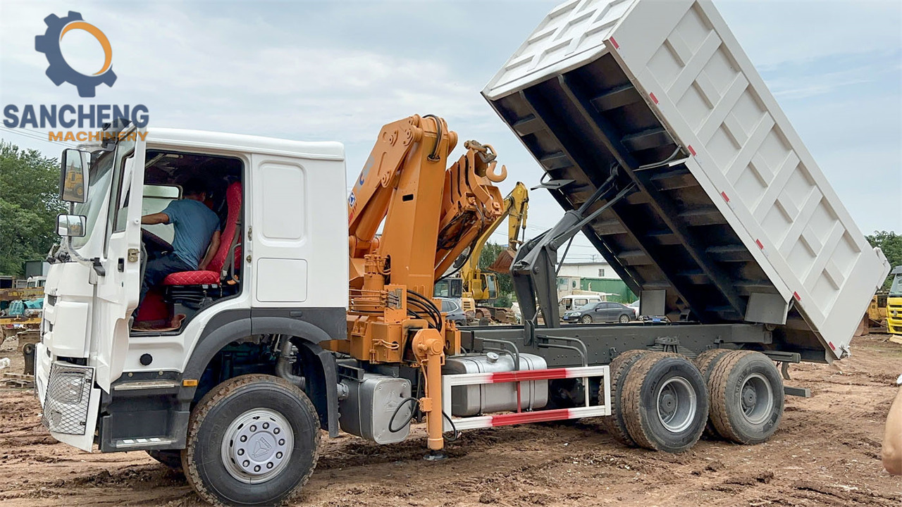 SINOTRUK Howo 371 6x4 crane truck - Autokran: das Bild 4 SINOTRUK Howo 371 6x4 crane truck - Autokran: das Bild 4