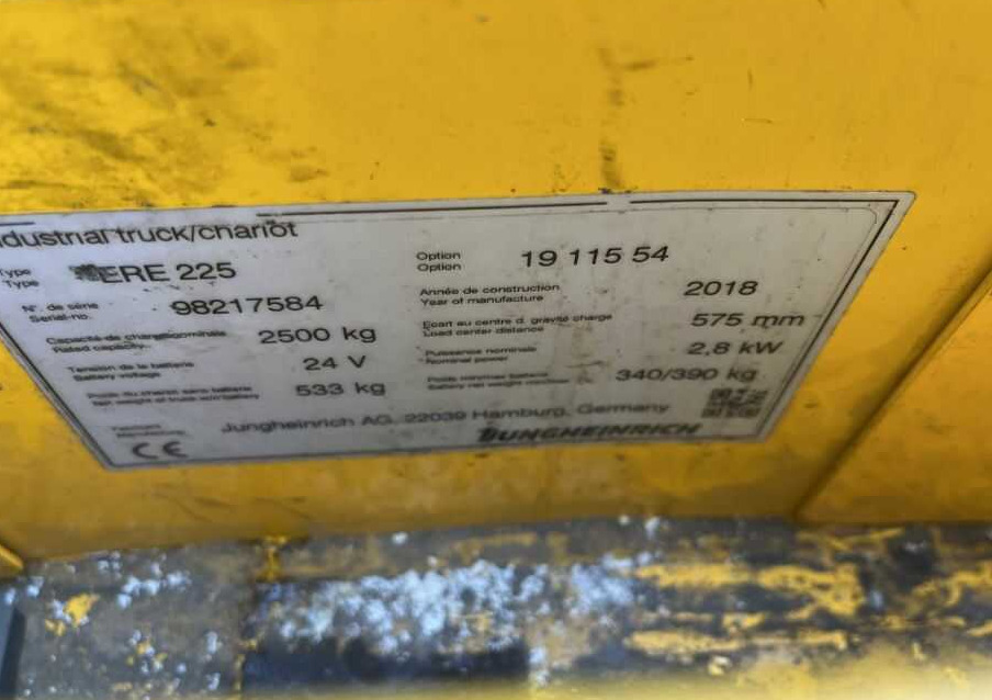 Jungheinrich ERE225 - Niederhubwagen: das Bild 4 Jungheinrich ERE225 - Niederhubwagen: das Bild 4