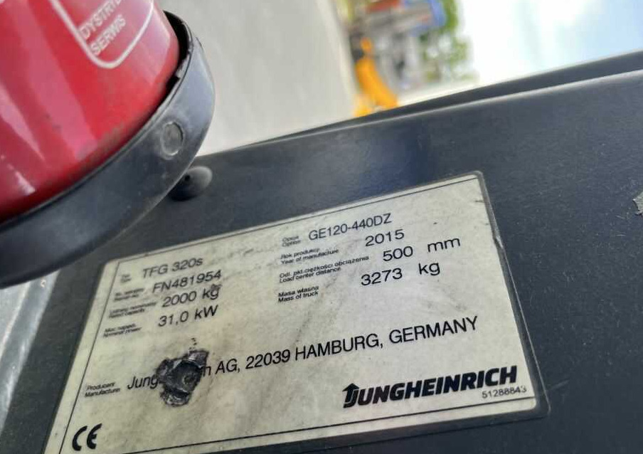 Jungheinrich TFG320s - Treibgasstapler: das Bild 4 Jungheinrich TFG320s - Treibgasstapler: das Bild 4