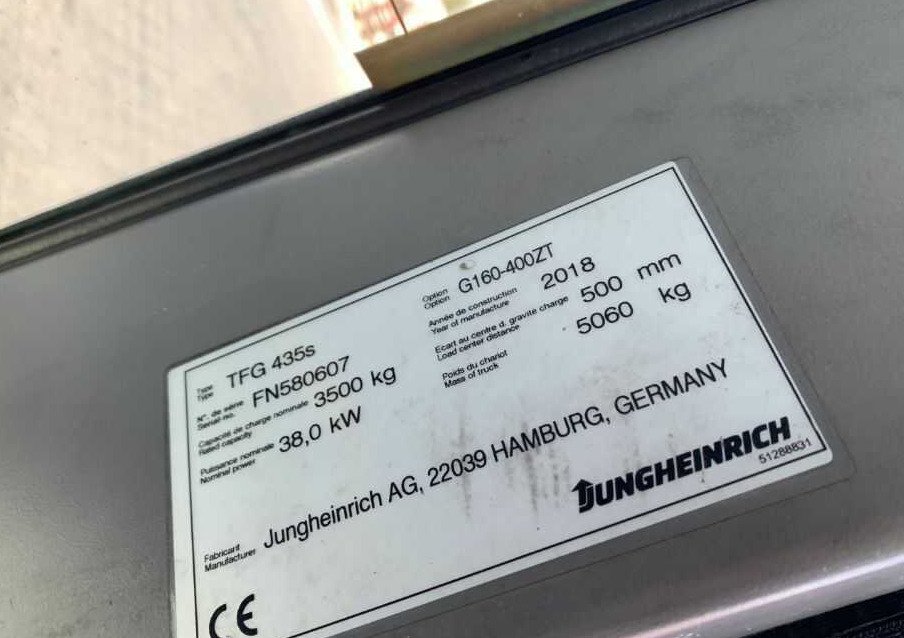 Jungheinrich TFG435s - Treibgasstapler: das Bild 4 Jungheinrich TFG435s - Treibgasstapler: das Bild 4