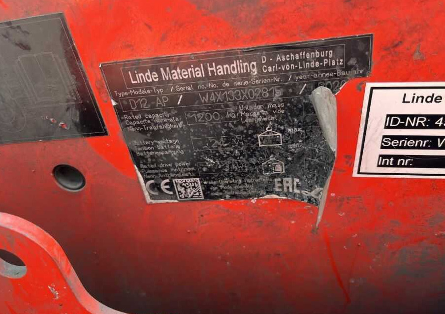 Linde D12AP - Hochhubwagen: das Bild 4 Linde D12AP - Hochhubwagen: das Bild 4