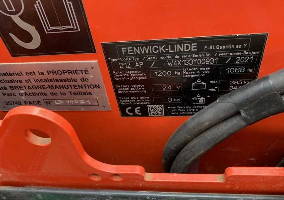 Linde D12AP - Hochhubwagen: das Bild 4 Linde D12AP - Hochhubwagen: das Bild 4