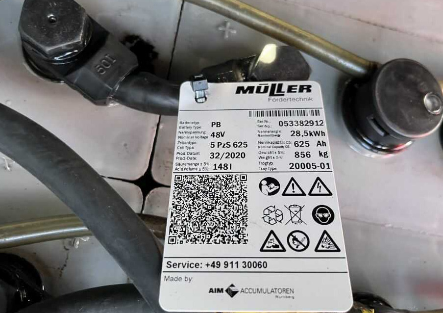 Elektrostapler Linde E16-02: das Bild 8