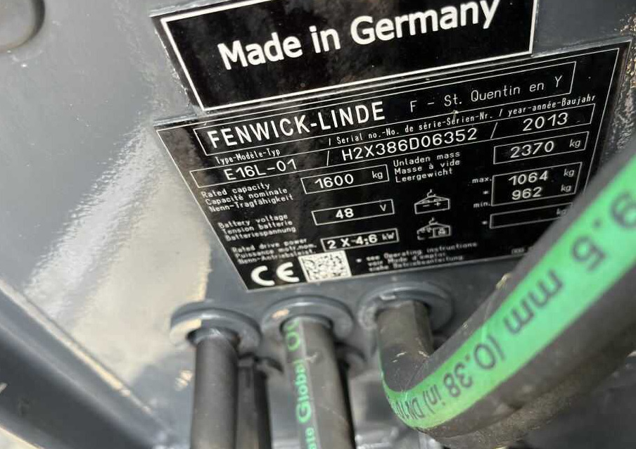 Linde E16L - Elektrostapler: das Bild 4 Linde E16L - Elektrostapler: das Bild 4