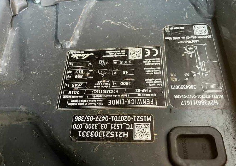 Linde E16P-02 - Elektrostapler: das Bild 4 Linde E16P-02 - Elektrostapler: das Bild 4